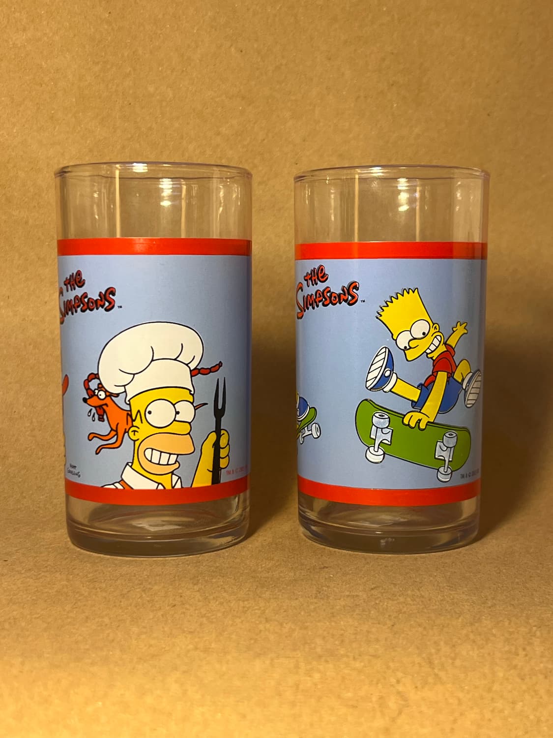 The Simpsons 빈티지 글라스 세트 (2003) 상품이미지3