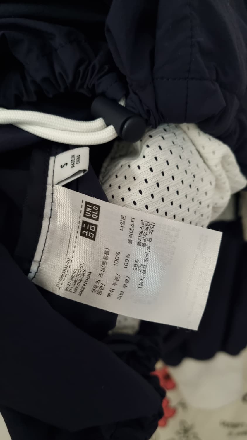 유니클로X JWA 립 블루종 자켓  상품이미지10