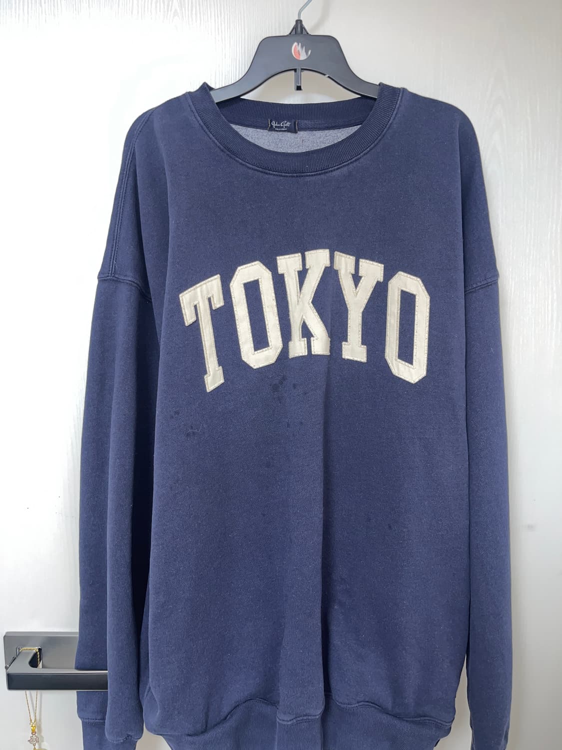 브랜디멜빌 도쿄 맨투맨 네이비 상품이미지1