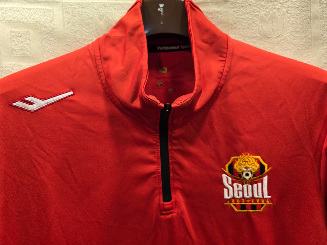 프로스펙스 FC 서울 반집업 트레이닝 상의 105(XL) 상품이미지2