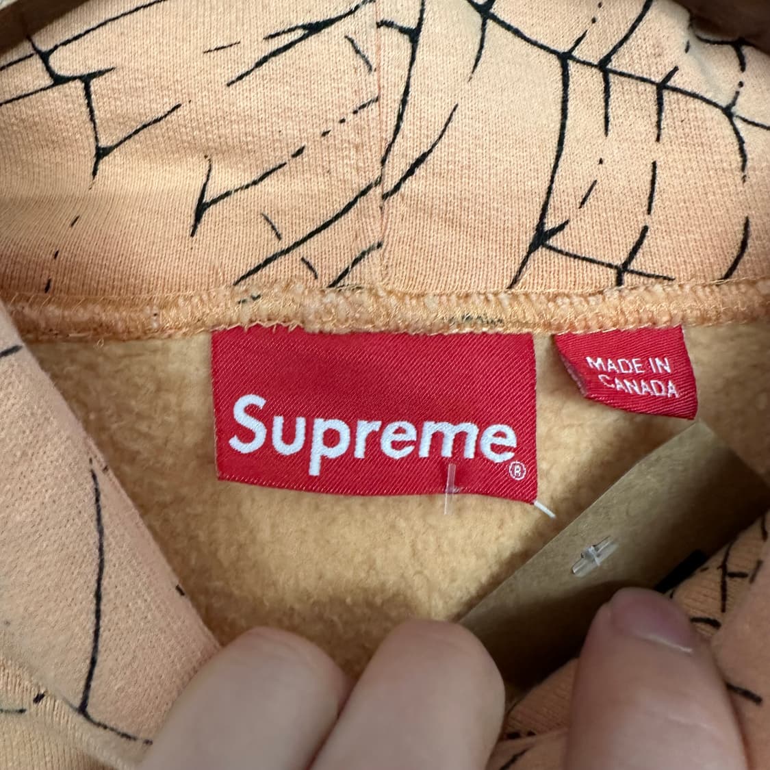 2016FW 슈프림 스파이더 웹 후드티 상품이미지6