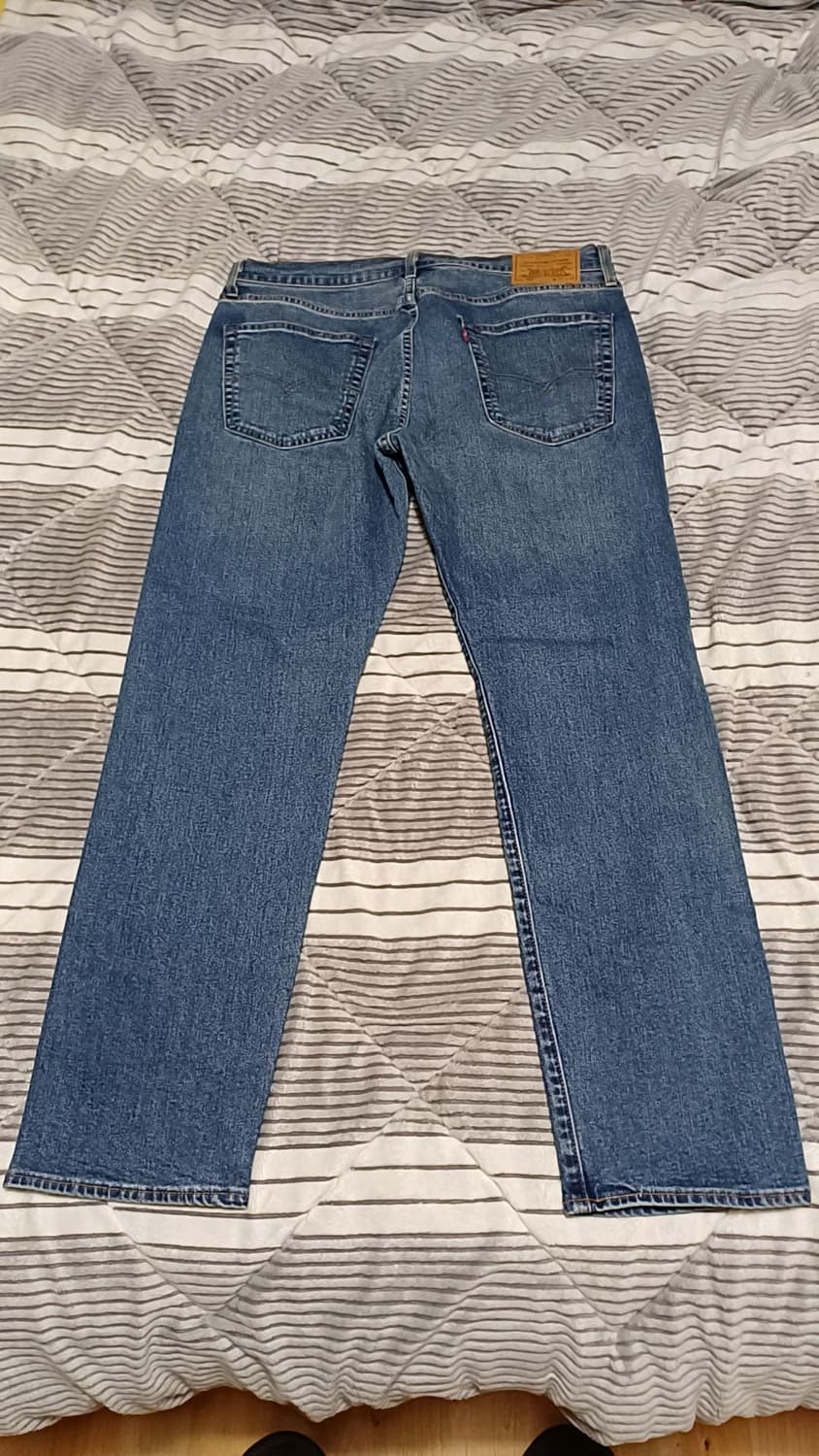 리바이스 502 미세한약기모 스판청바지 36인치 기장105 상품이미지7