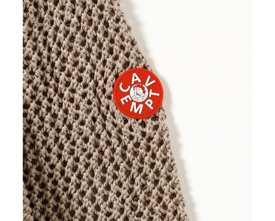 카브엠트 니트 CE SIDE RIB LOOSE NET KNIT 상품이미지2