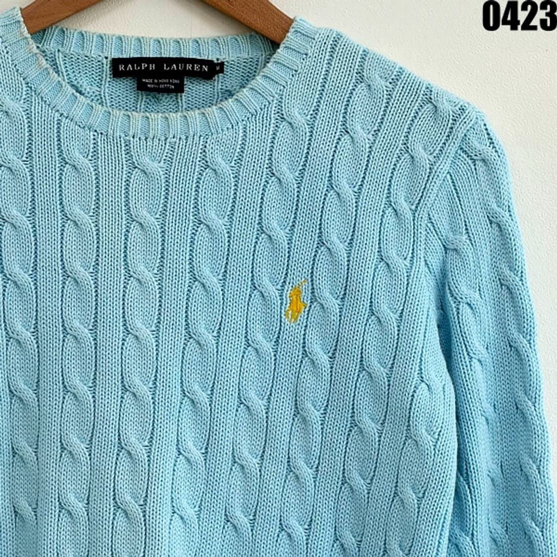 랄프로렌 케이블 니트 스웨터 M 0423  상품이미지2