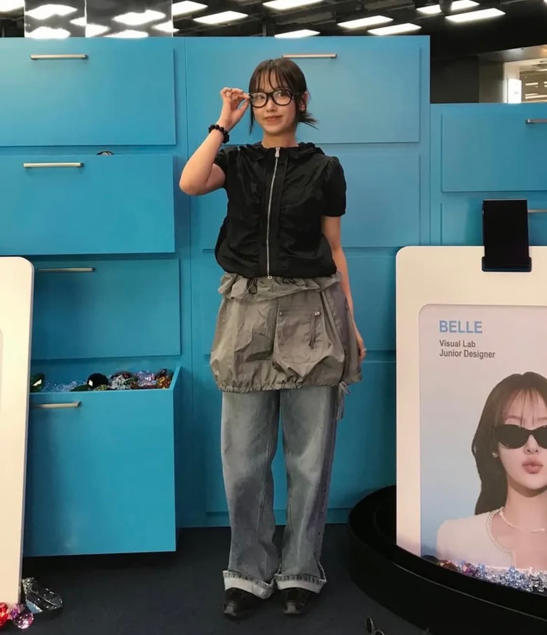 타입서비스 샤이니 벌룬 스커트 그레이 상품이미지4