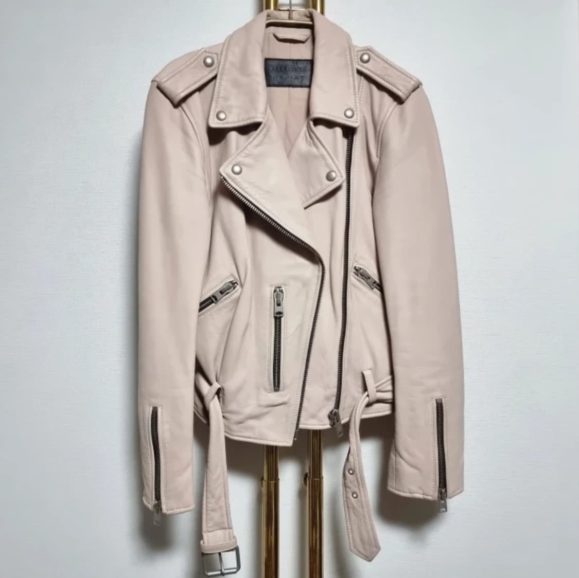 올세인츠 발펀 양가죽100% 자켓 (44추천-날씬55/UK10) 상태최상 상품이미지1