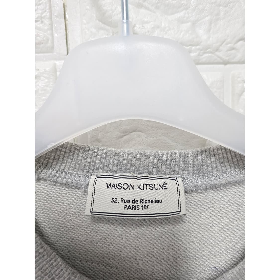 택포_ 메종 키츠네 코끼리 맨투맨  XS 상품이미지2