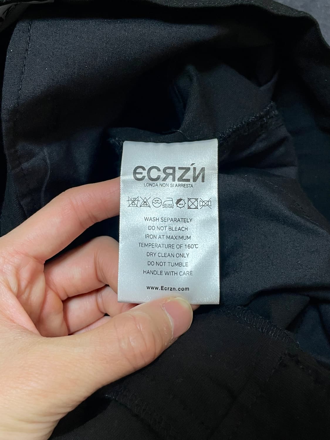 Ecrzn Curved Baggy Pants 상품이미지8