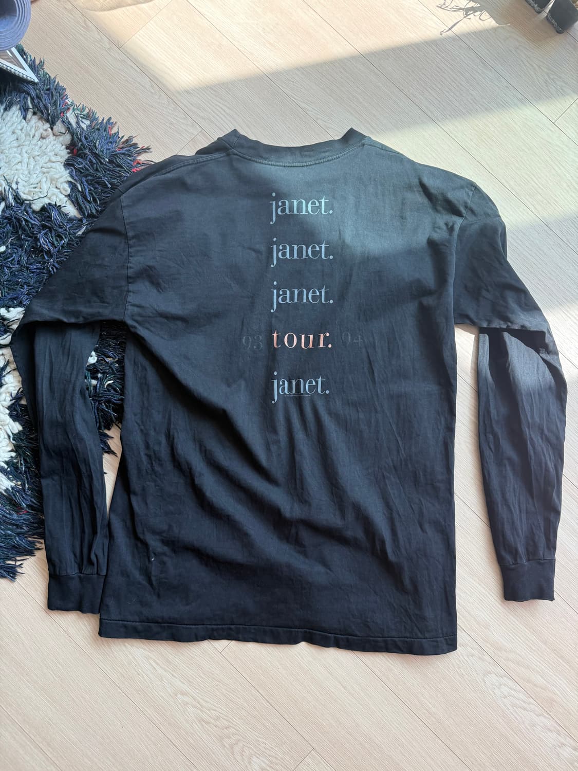 90s janet jackson 월드투어 롱슬리브 상품이미지1