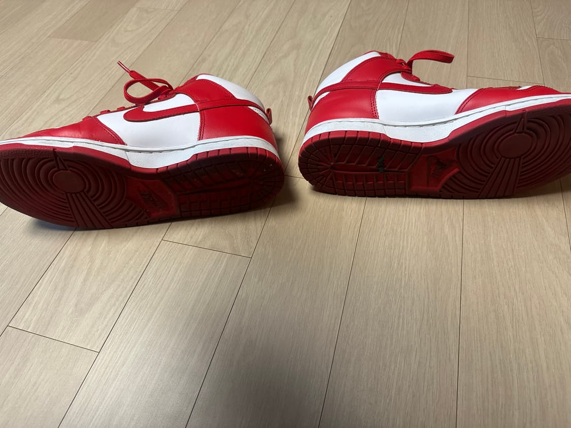 나이키 덩크하이 레드 260 상품이미지8