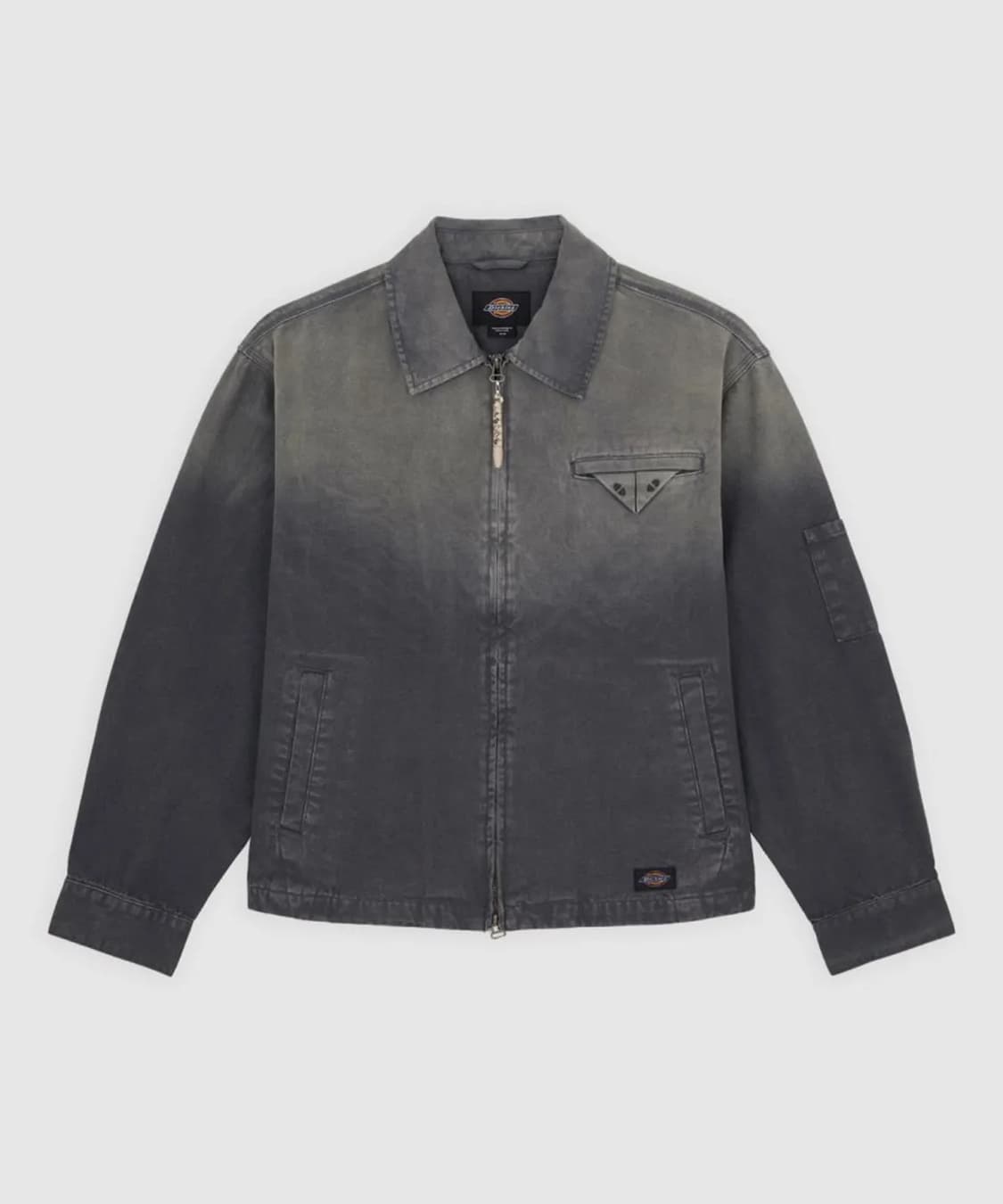 디키즈 워시드 스네이크 아이젠하워 재킷 Black 상품이미지3