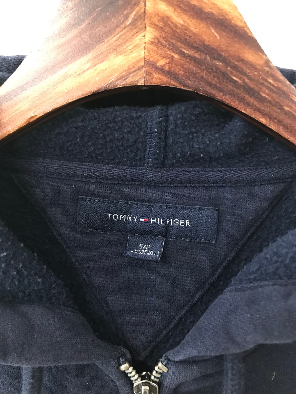타미힐피거 스펠아웃 네이비 후드집업 상품이미지6