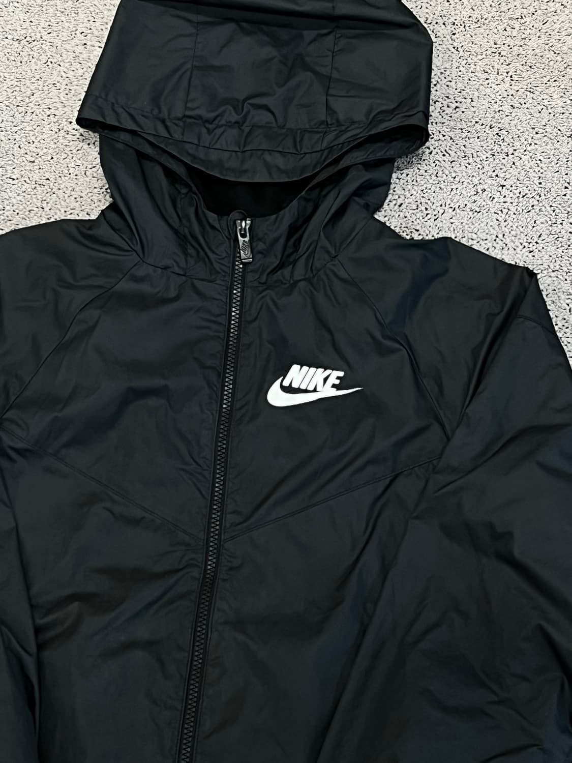 (L) 나이키 키즈 퓨추라 우븐 바람막이 블랙 상품이미지2