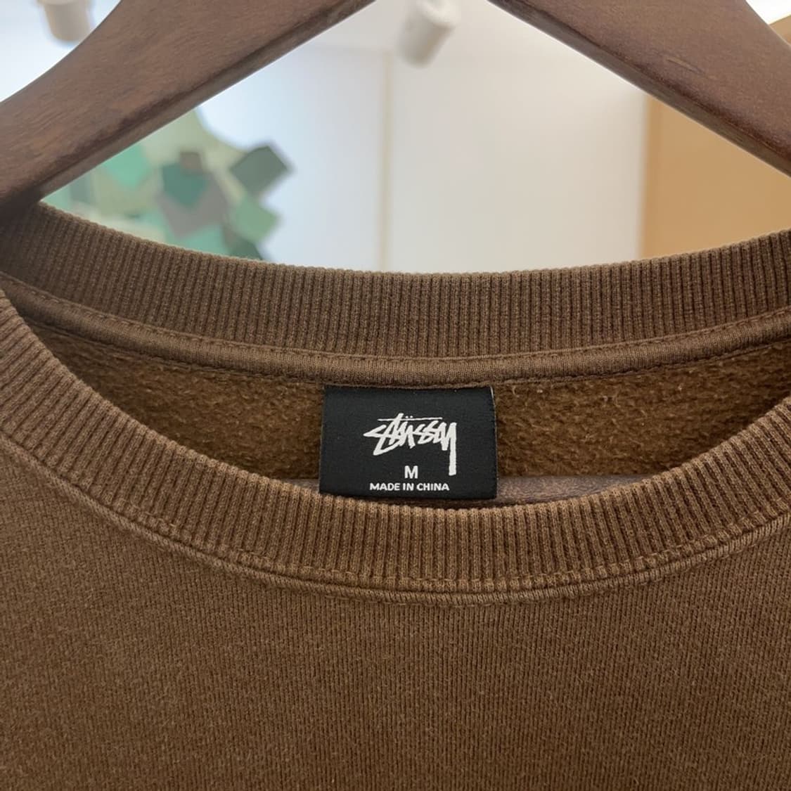 스투시 정품 서울 기모 스웻셔츠 맨투맨 95 C06393 상품이미지5