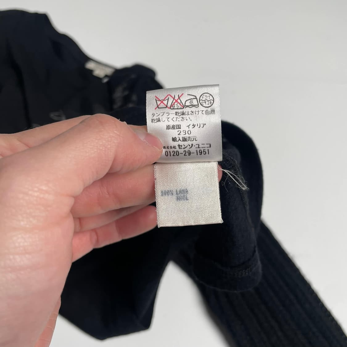 Avance 민머리 울 100 니트 (italy)   상품이미지5