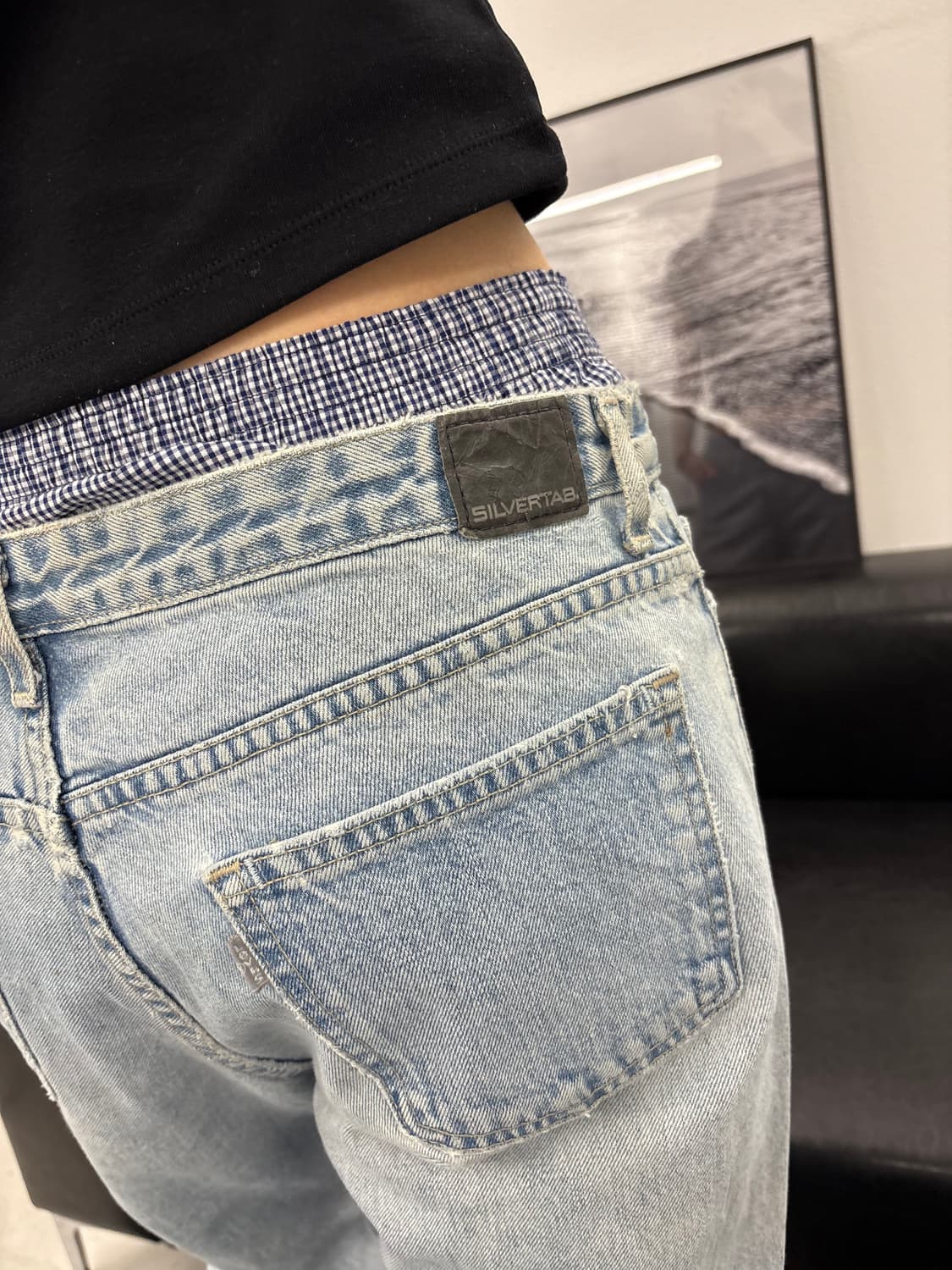 00‘s 실버탭 부츠컷 상품이미지3