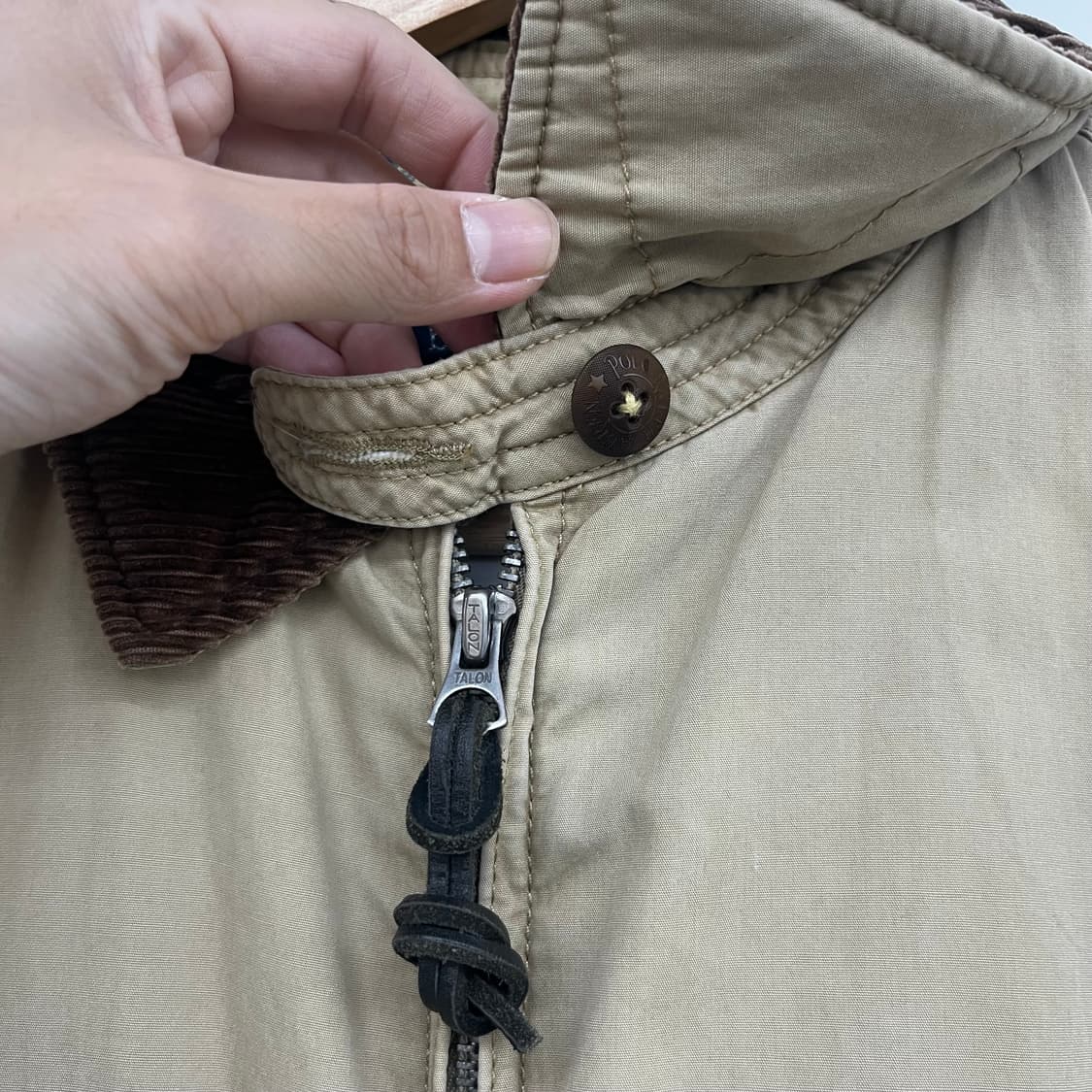 폴로 랄프로렌 코듀로이 카라 자켓 남XS 상품이미지4