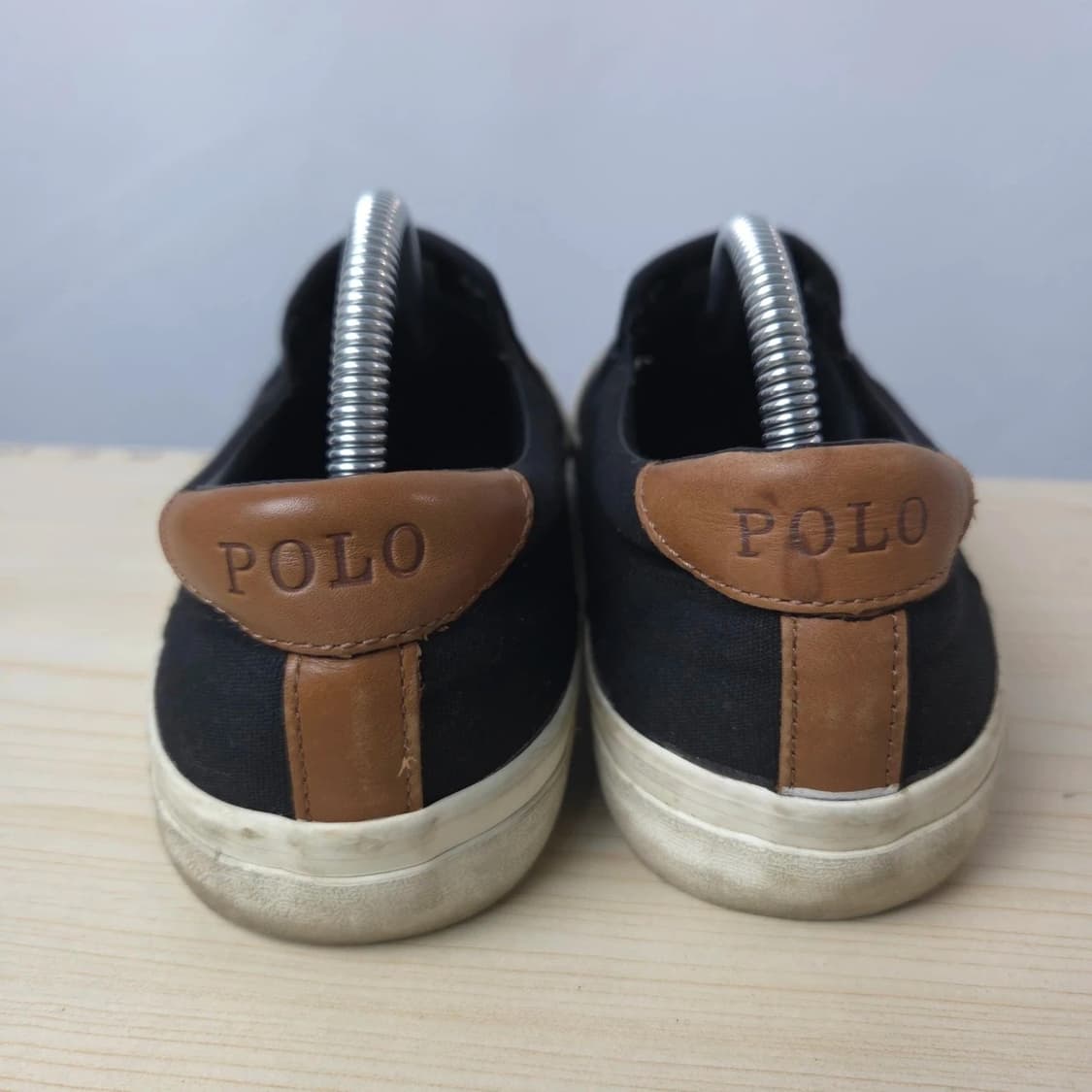 (9D)270 폴로 랄프로렌 빈티지 타이거 패치워크 슬립온 스니커즈 상품이미지3