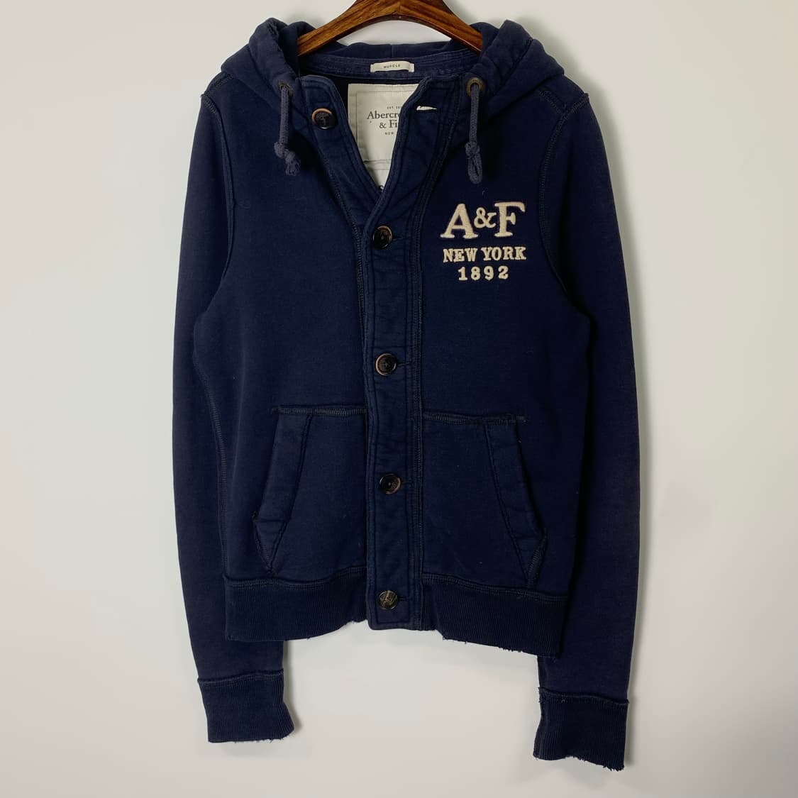 아베크롬비 y2k 와투케 버튼 후드집업  상품이미지2