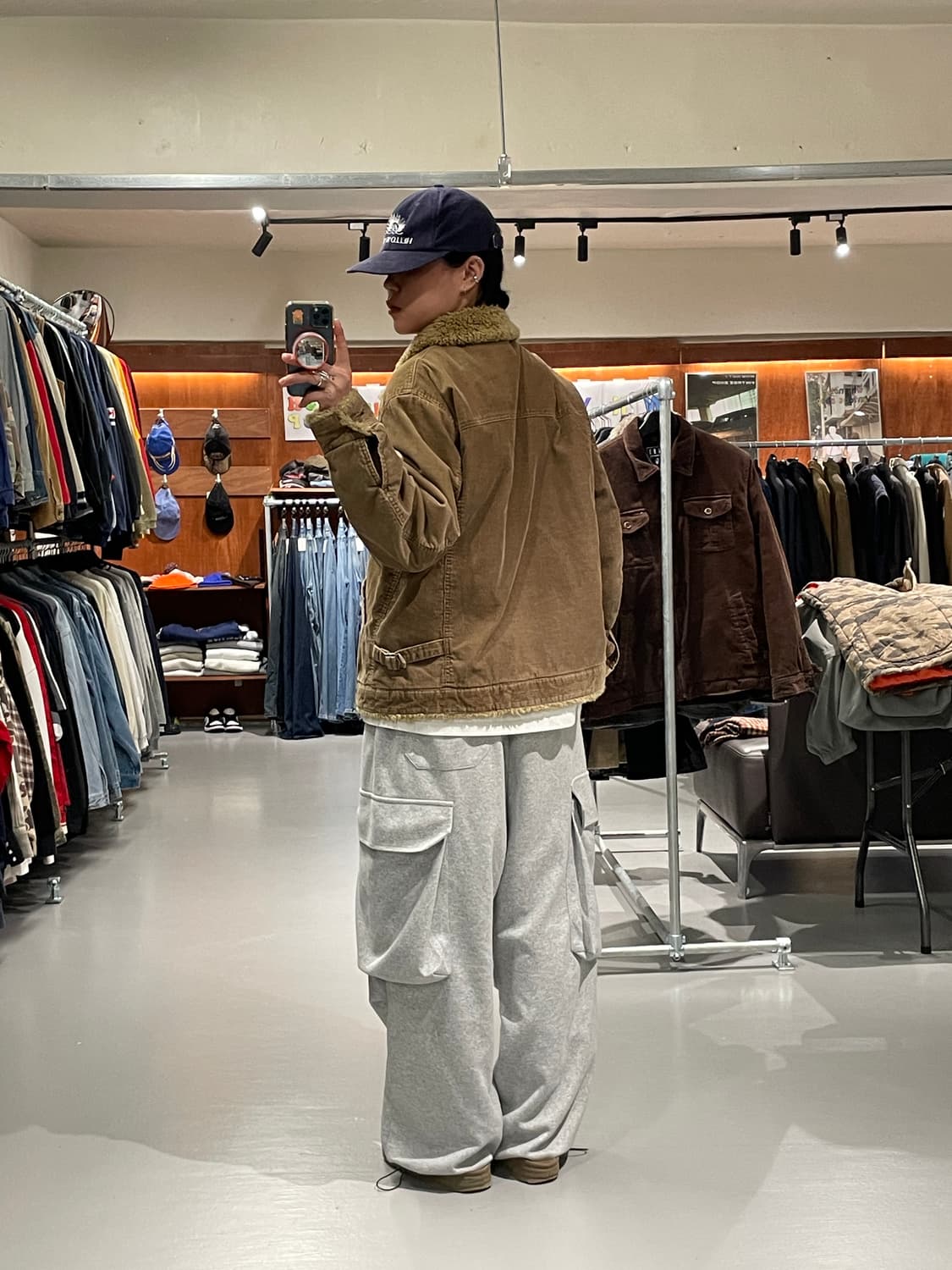 빈티지 코듀로이 쉐르파 자켓   상품이미지5