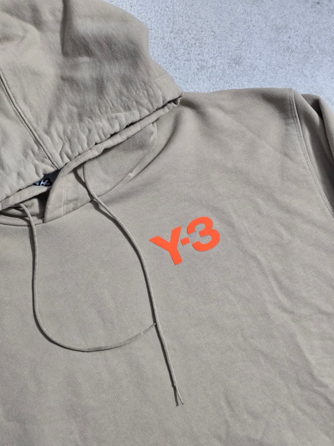 Y-3 요지야마모토 매장판 드로스트링 후드티셔츠 XXL사이즈 상품이미지3