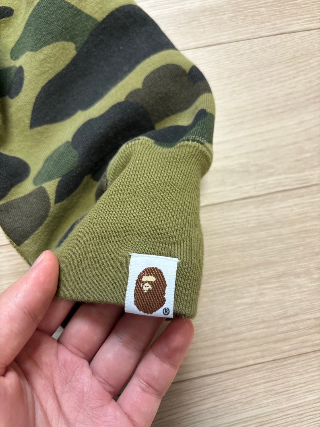 베이프 퍼스트 카모 샤크 후드집업 상품이미지6