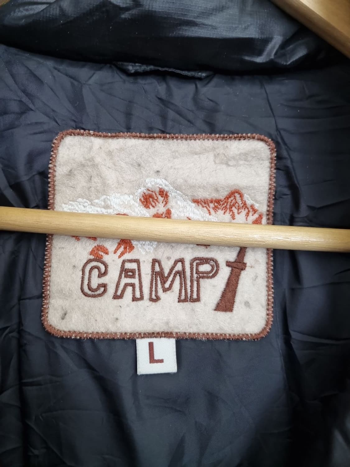 CAMP 라쿤퍼 오버핏 다운 패딩 상품이미지7