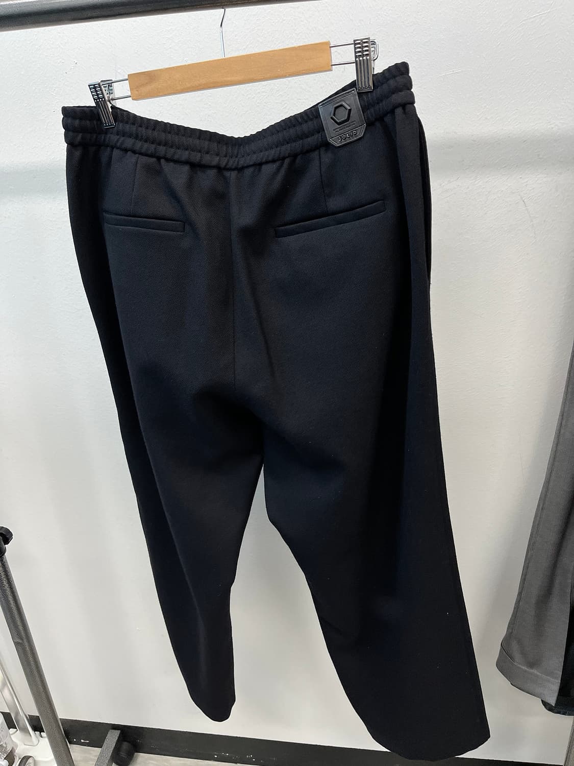 34-36) 솔리드옴므 밴딩 와이드 슬랙스  상품이미지2