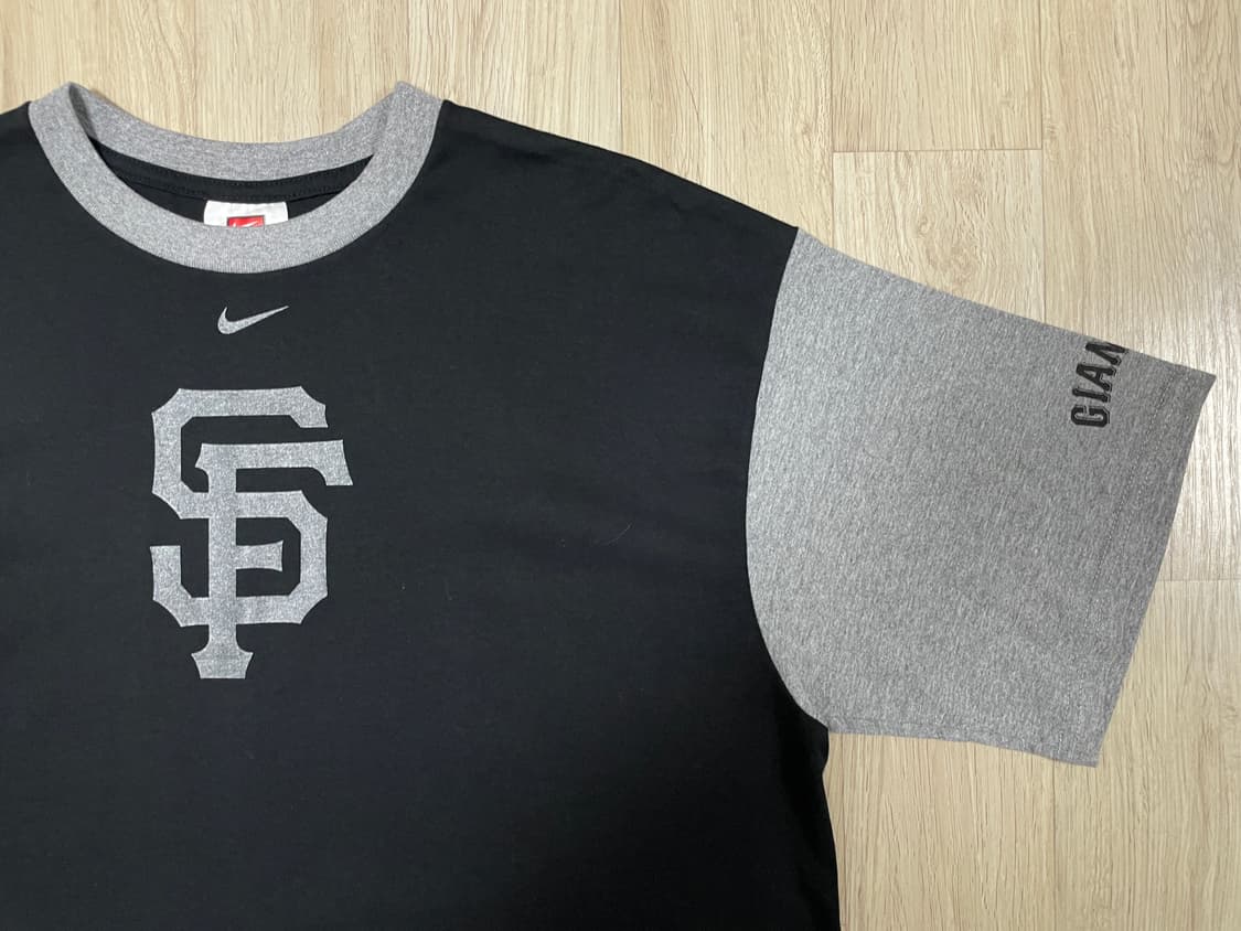 105~110) 90~00s 나이키 MLB 샌프란시스코 반팔티(데드스탁) 상품이미지5