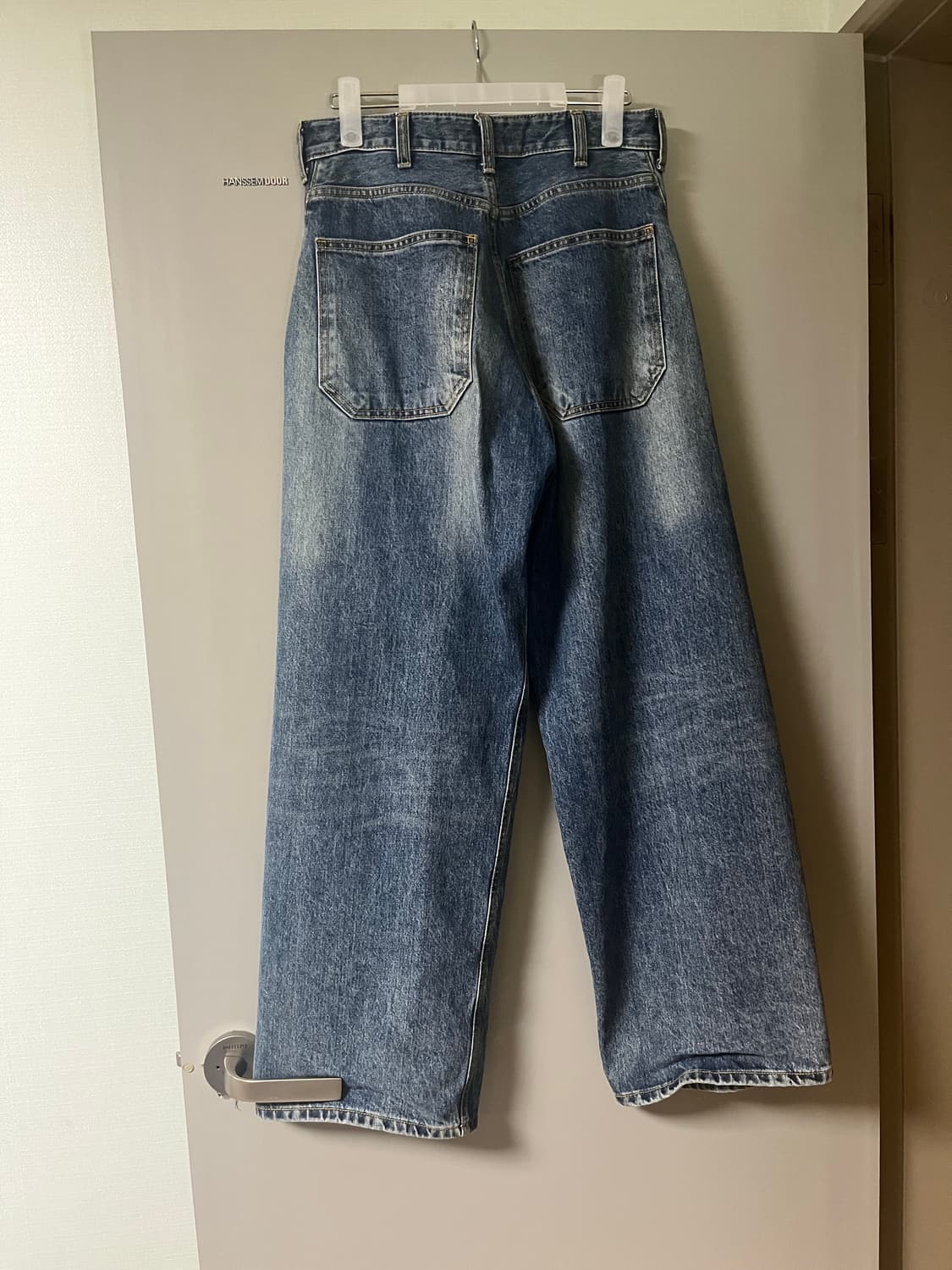 해칭룸 와이드 커브진 상품이미지3