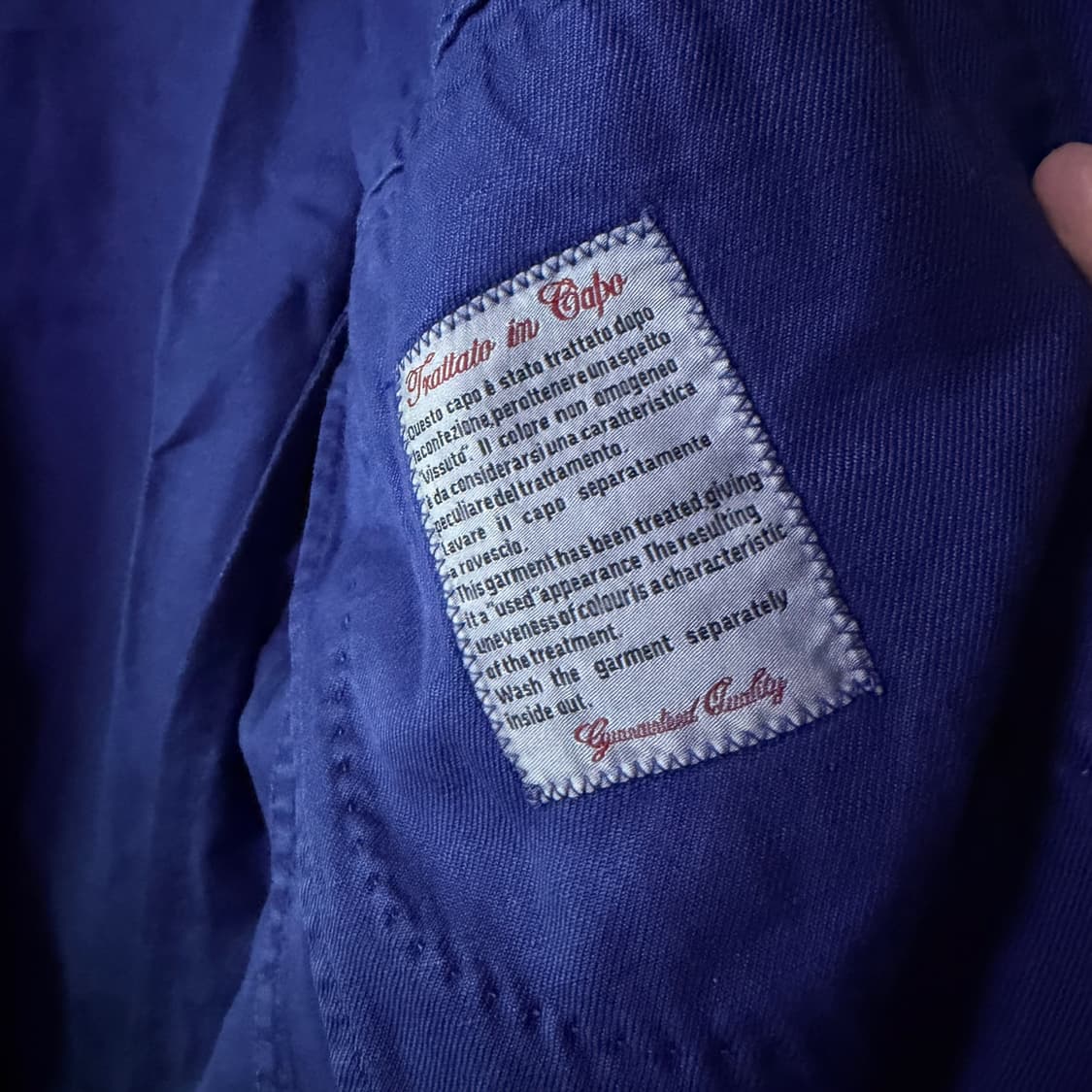 L.B.M 1911 남성 더블 자켓 블루 (남성 95정도) 상품이미지7