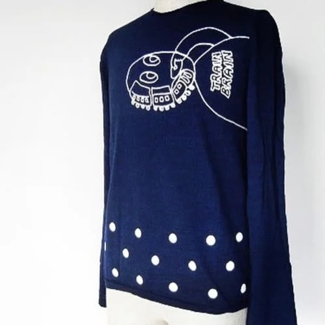 꼼데가르송셔츠 x Noah Lyon 17ss 도트 니트 상품이미지1