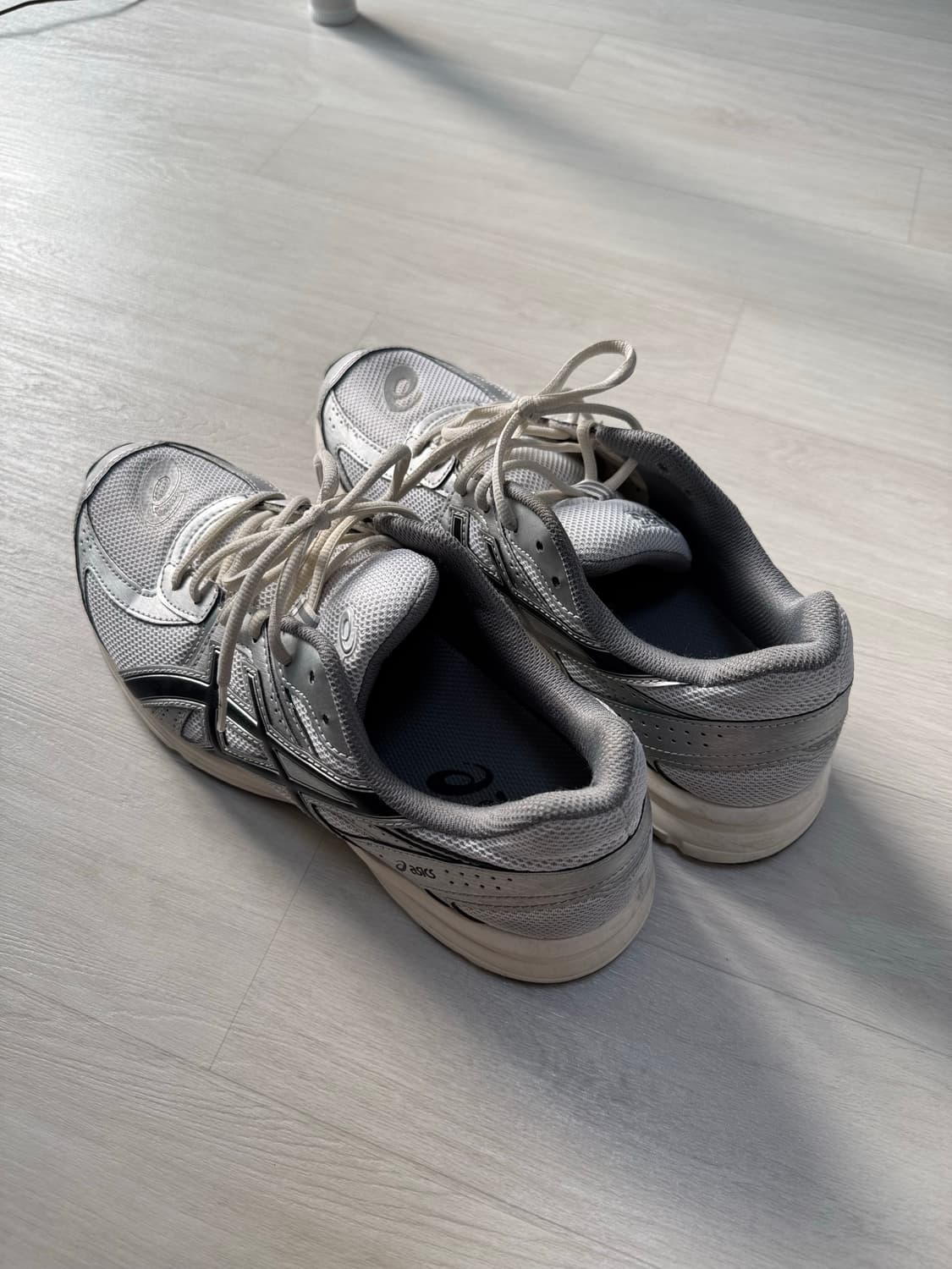 아식스 조그 100 S 화이트 블랙 - 2E 와이드 280 상품이미지2