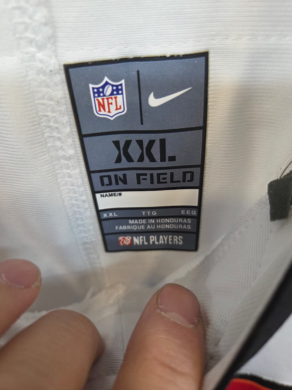 나이키 nfl 템파베이 럭비져지 반팔 xxl 상품이미지3