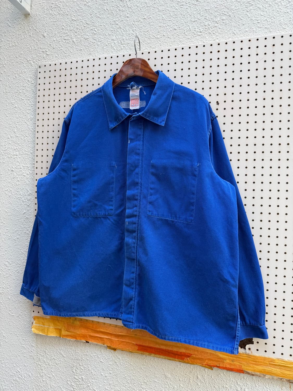 1970s NORSKIN WASHED BLUE 빈티지 프렌치워크자켓 상품이미지4