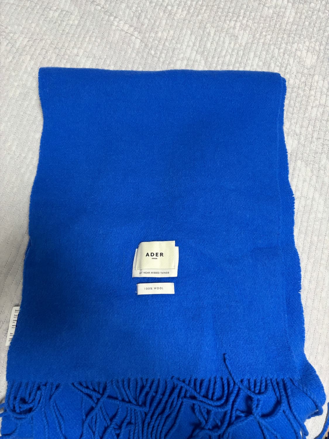 아더에러 블루 머플러 상품이미지2