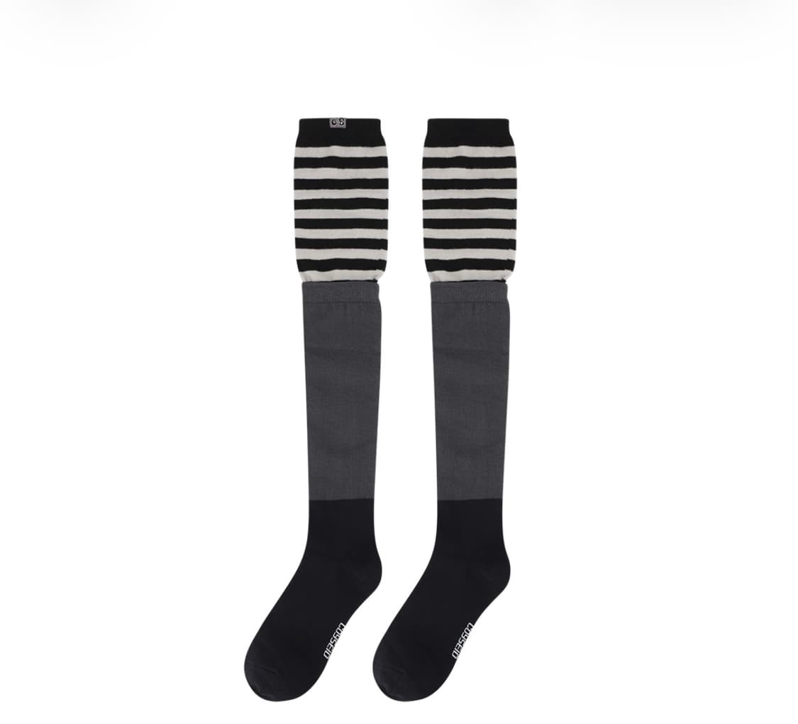 코이세이오 브라이스 스트라이프 삭스 네이비 미개봉 판매 상품이미지1