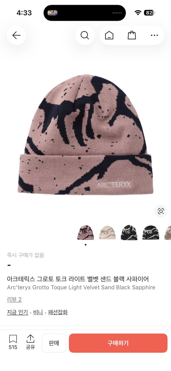 아크테릭스 그로토 토크 비니 상품이미지1