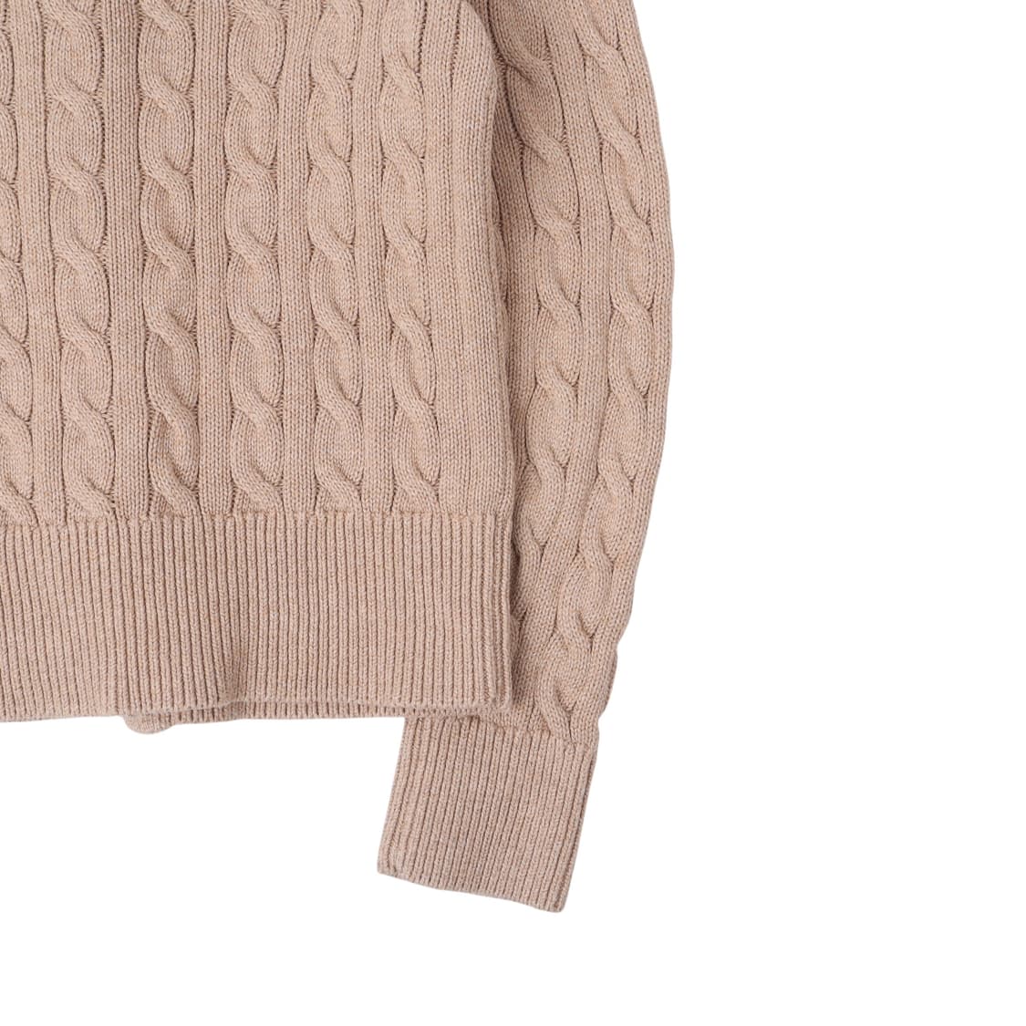 폴로 랄프로렌 신형 qr 베이지 케이블 니트 가디건 상품이미지7