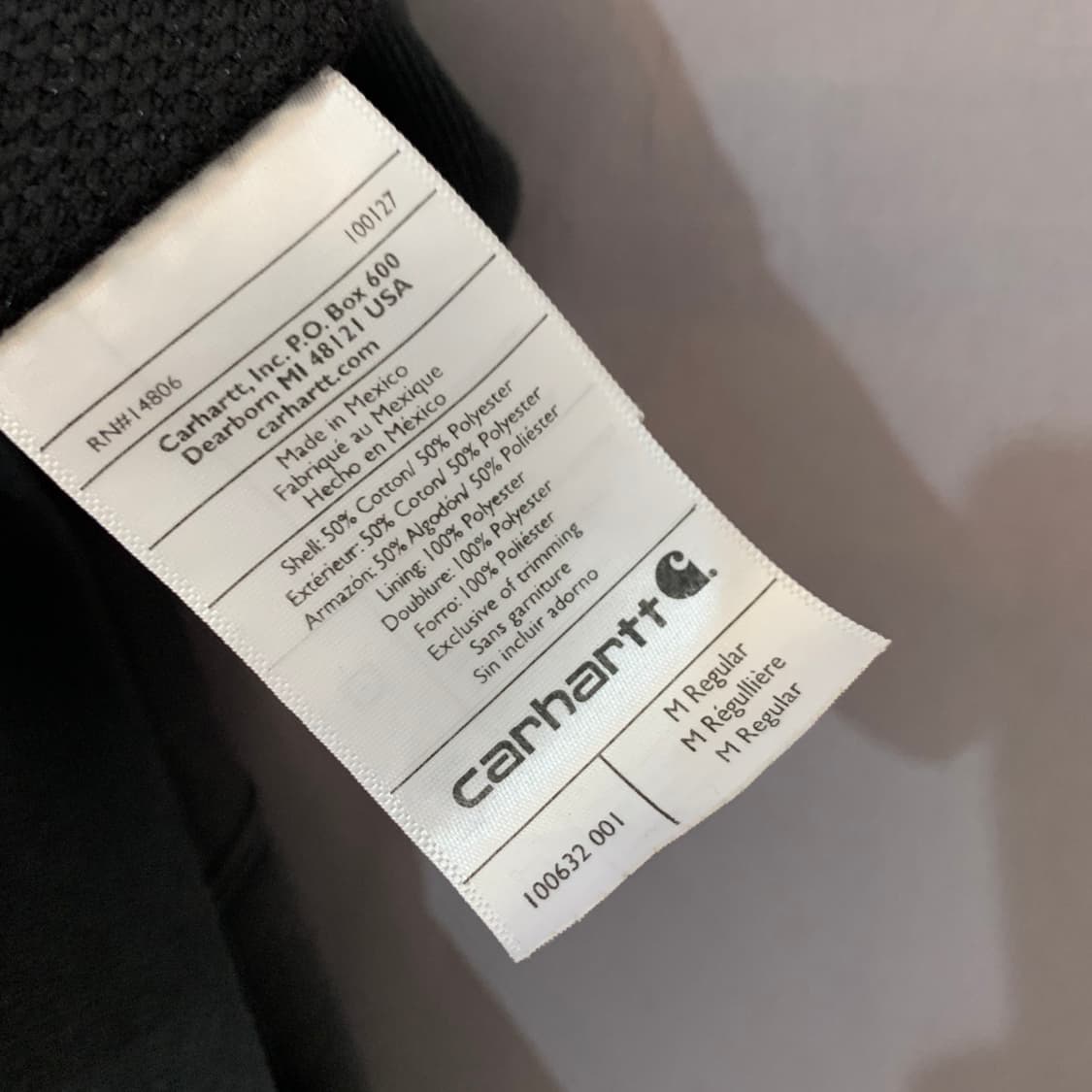 M CARHARTT 칼하트 써멀 레인디펜더 후드집업 상품이미지6