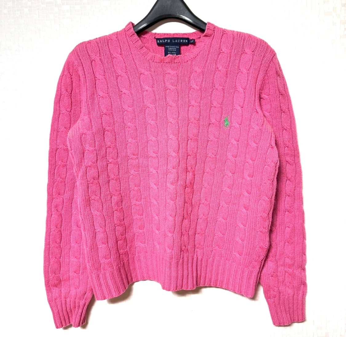 💗폴로 랄프로렌 핑크 울 니트💗 상품이미지1