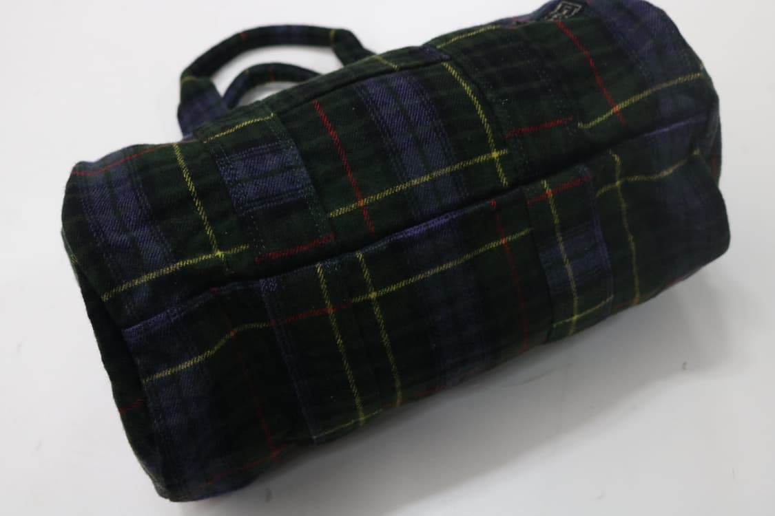 포터 체크 보스턴백 더플백 상품이미지8