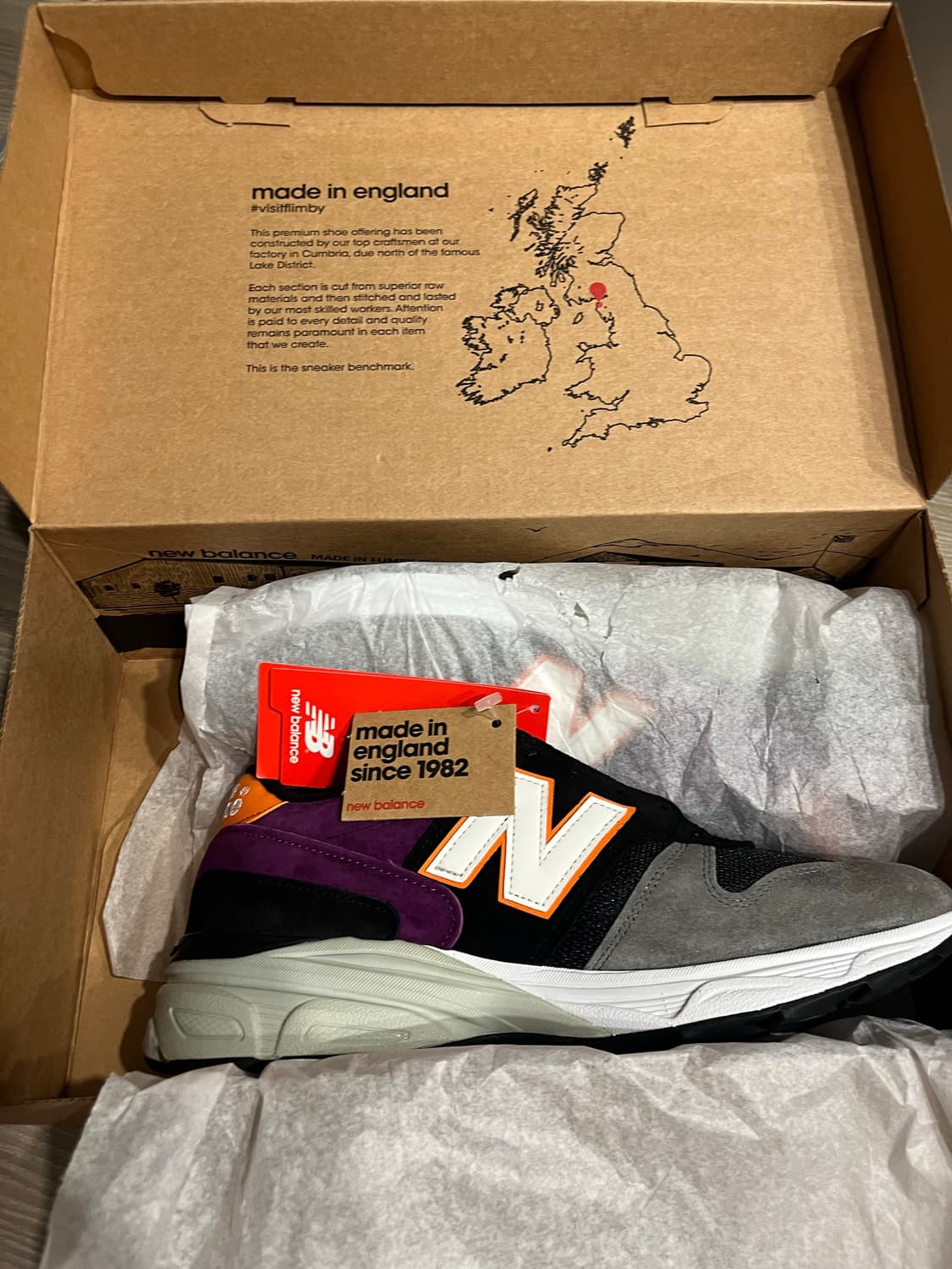 뉴발란스 메이드 인 uk 7709 사이즈 275 상품이미지4