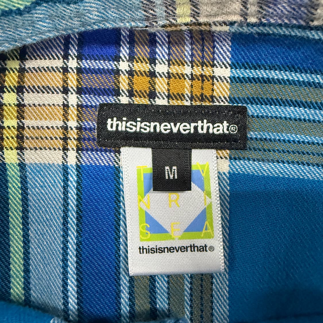 (M)디스이즈 네버댓 플란넬 체크셔츠 상품이미지3