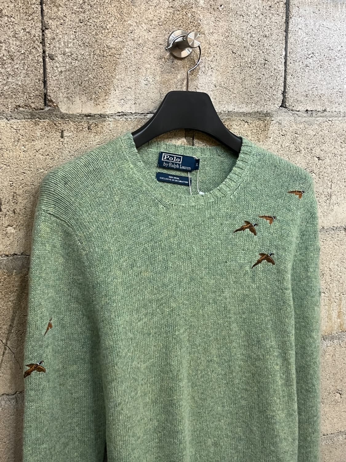 폴로 랄프로렌 청둥오리 자수 울 니트 상품이미지3