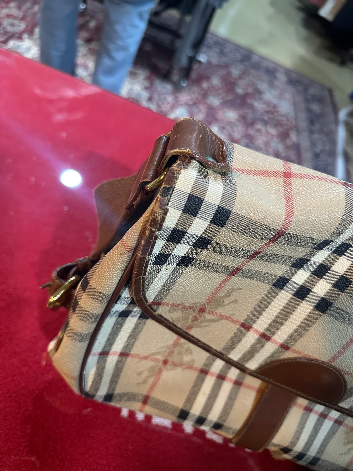 버버리 노바체크 크로스백 상품이미지5