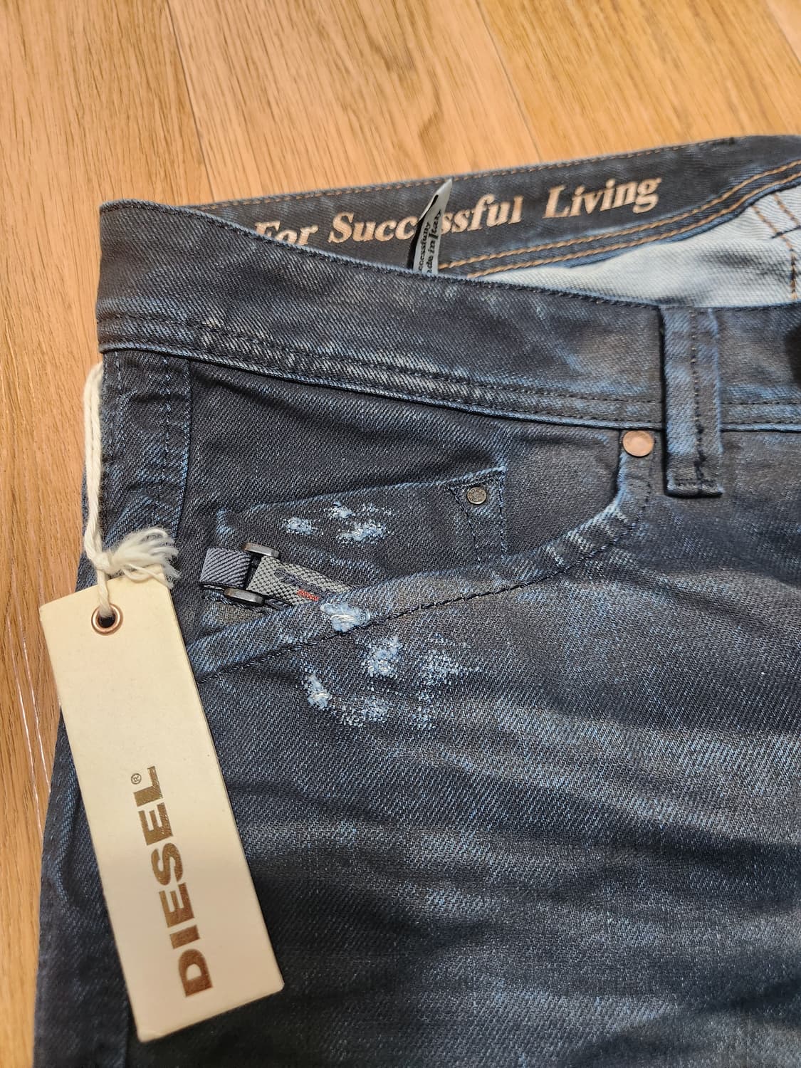 새상품 디젤 청바지 데님 워싱진 상품이미지4