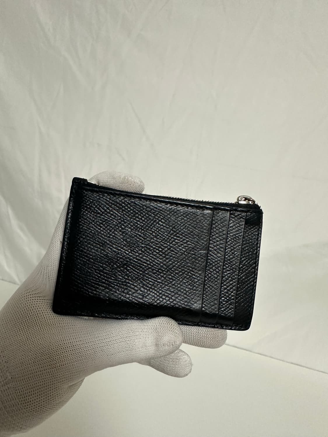 셀린느 지퍼 카드지갑 블랙 (OS) 상품이미지3