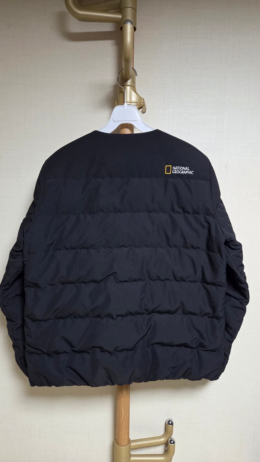 내셔널지오그래픽 블랙 경량 패딩 상품이미지2