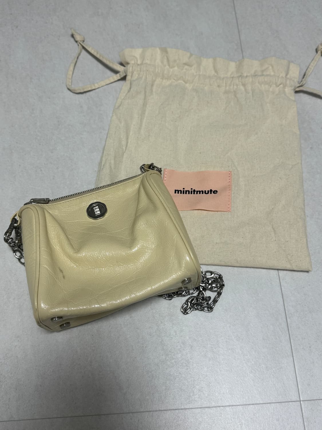 미닛뮤트 브렛미니 아이보리 가방 상품이미지1